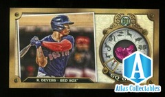 2022 Topps Gypsy Queen #GGM-12 Rafael Devers - Boston Red Sox GEMS MINI